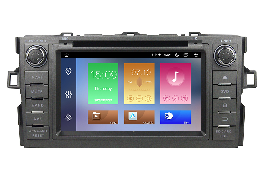 Toyota Auris 2007-2012 Aftermarket Radio Upgrade carplay DAB 